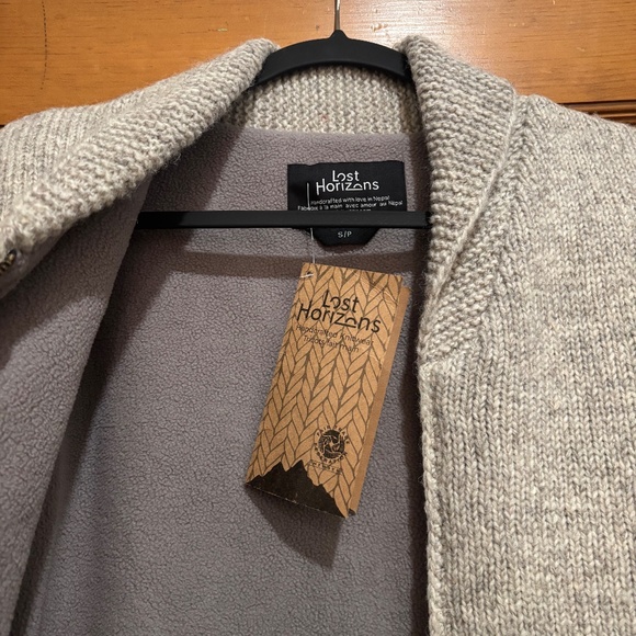 LOST HORIZON WOMEN'S WOOL HARTLEY SWEATER/COAT - Picture 8 of 10